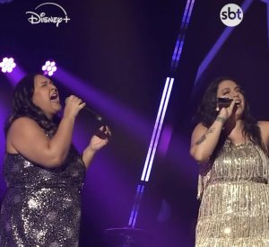 Dupla com cantora da região se despede do The Voice Brasil