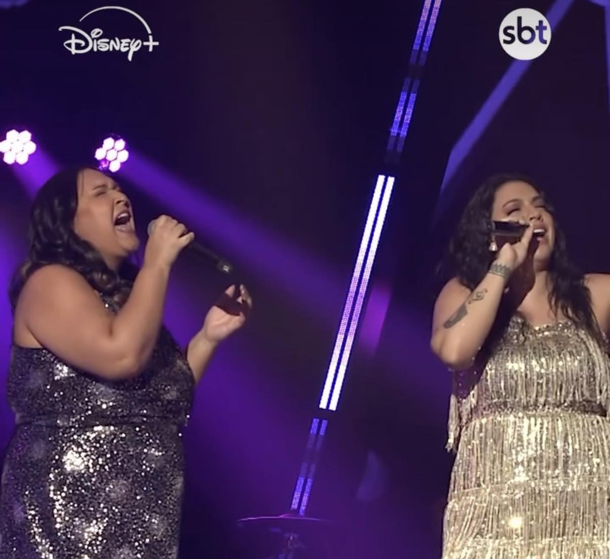 Dupla com cantora da região se despede do The Voice Brasil
