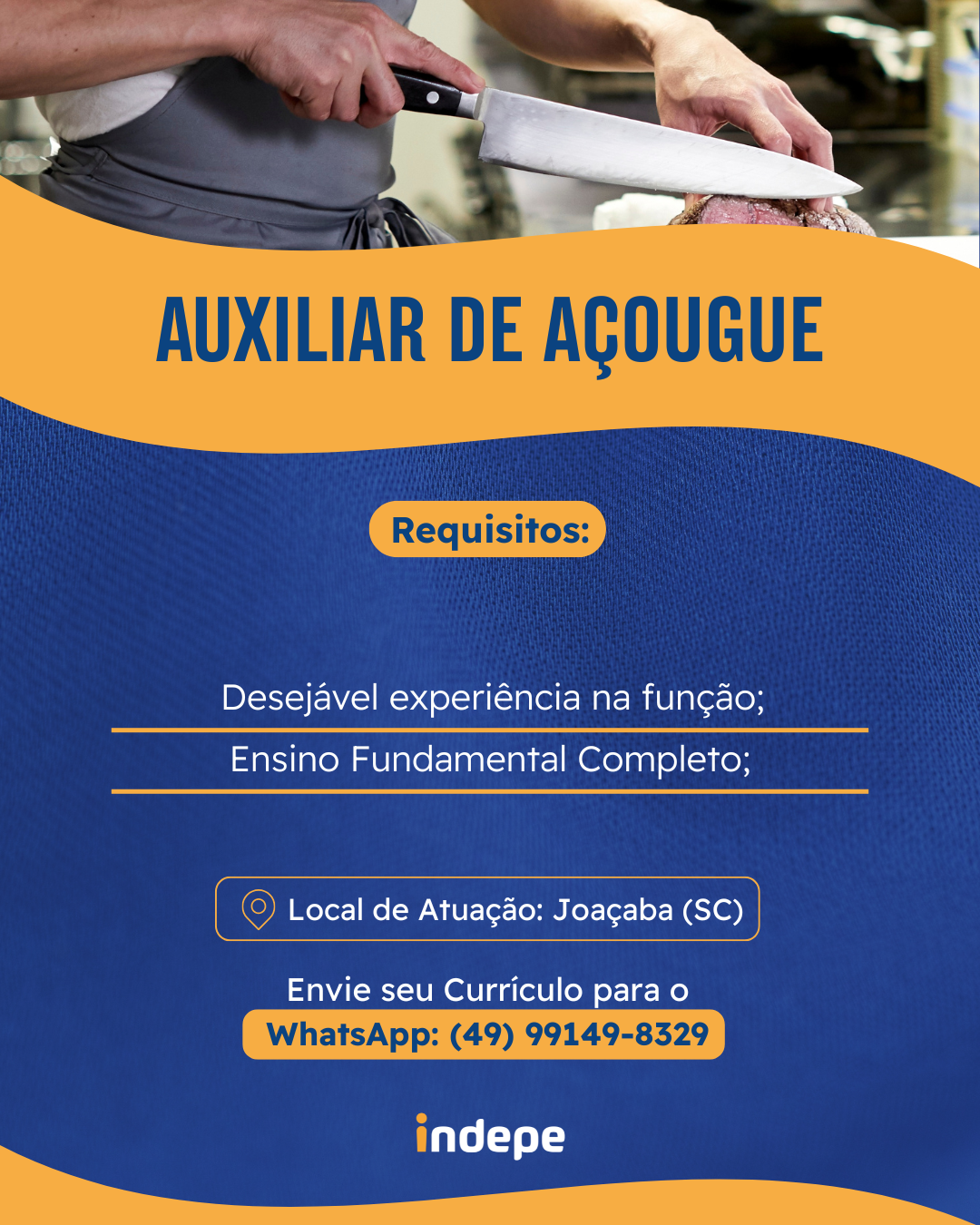 Auxiliar de Açougue