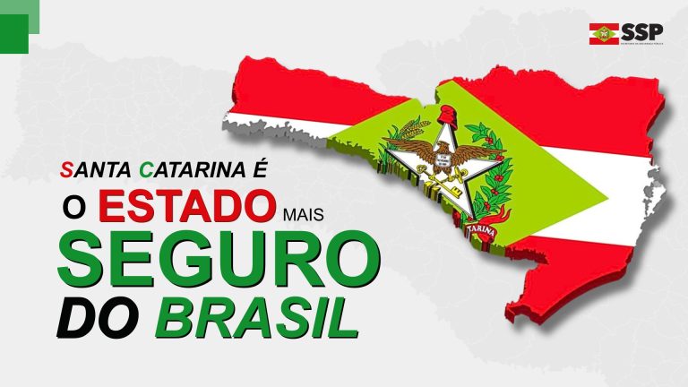 Santa Catarina é o estado mais seguro do Brasil, aponta Atlas da Violência 2025