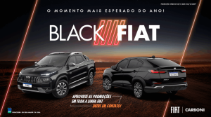 Black Friday Carboni Fiat tem Modelos 25/26 com Bônus de até R$ 24 Mil e Taxa Zero