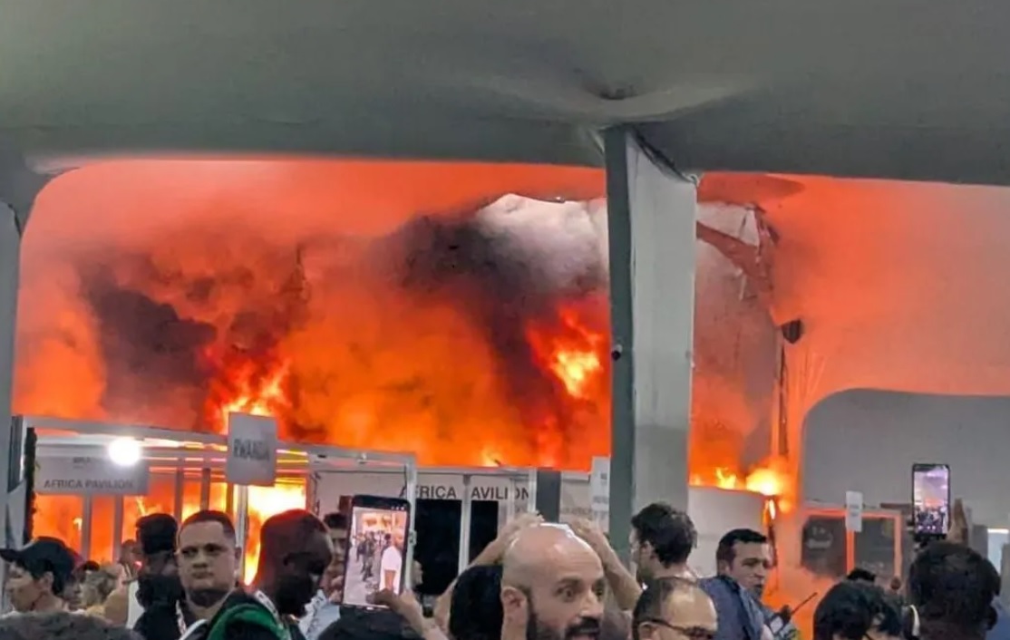 Incêndio provoca evacuação na área diplomática da COP30 em Belém