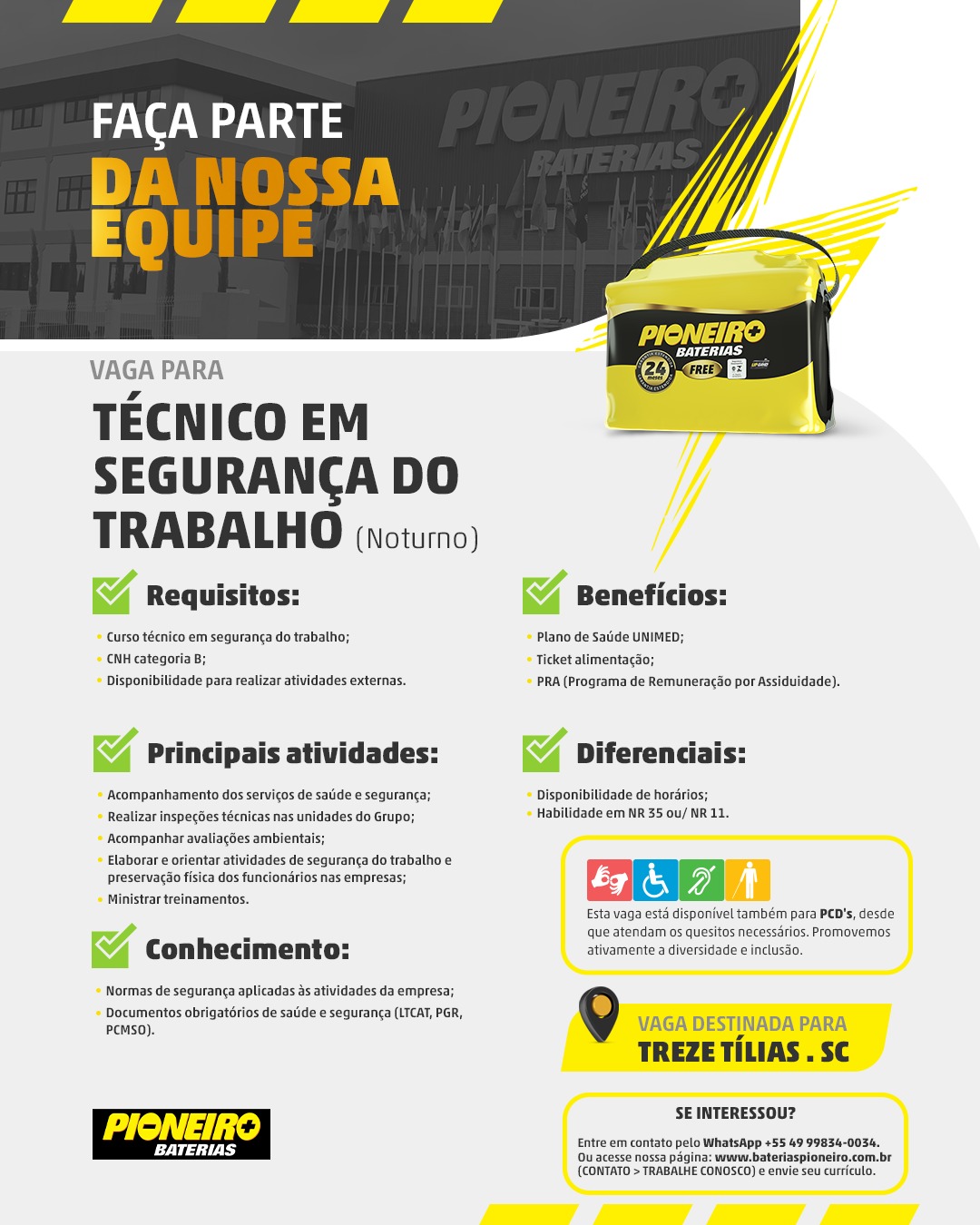 Técnico de Segurança do Trabalho