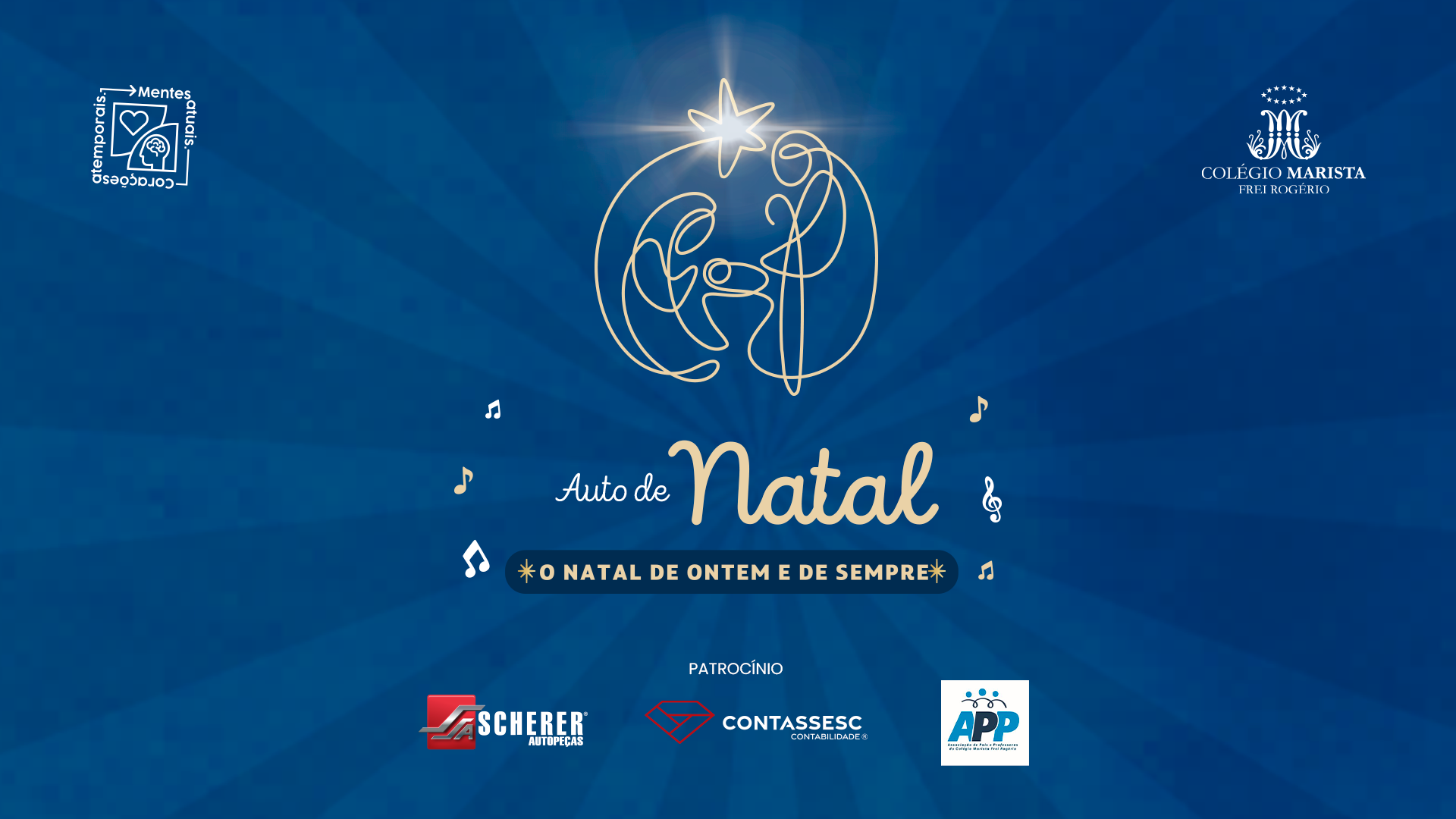 Assista ao vivo o Auto de Natal do Colégio Marista Frei Rogério