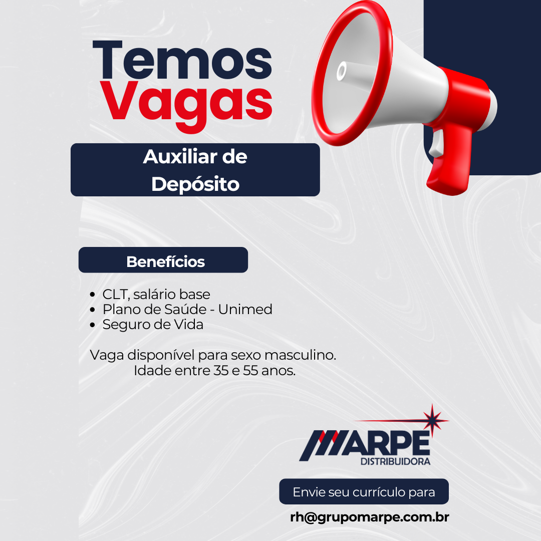 Auxiliar de Depósito