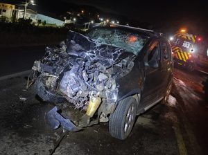 Homem morre em colisão frontal na BR-282 em Catanduvas