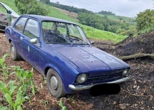 Polícia Militar recupera carro furtado utilizado em novo crime em Joaçaba