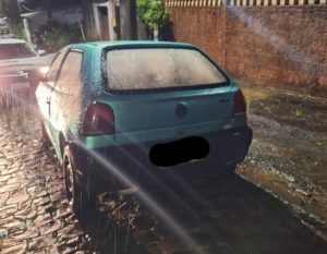 Homem é preso após furtar carro e causar tumulto em Joaçaba