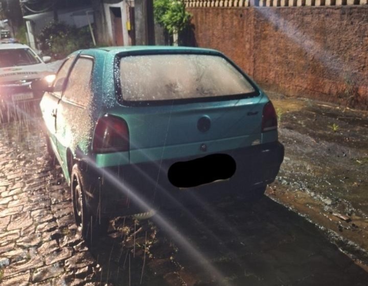 Homem é preso após furtar carro e causar tumulto em Joaçaba