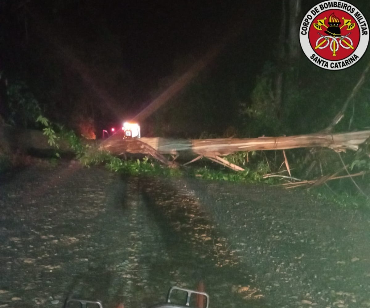 Temporal causa estragos e mobiliza equipes de emergência em Rio das Antas