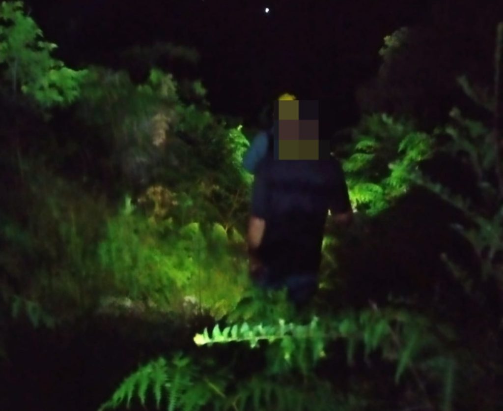 Homem é resgatado após se perder em área de mata em Joaçaba