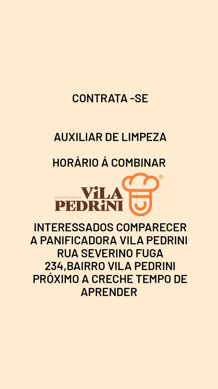 AUXILIAR DE LIMPEZA