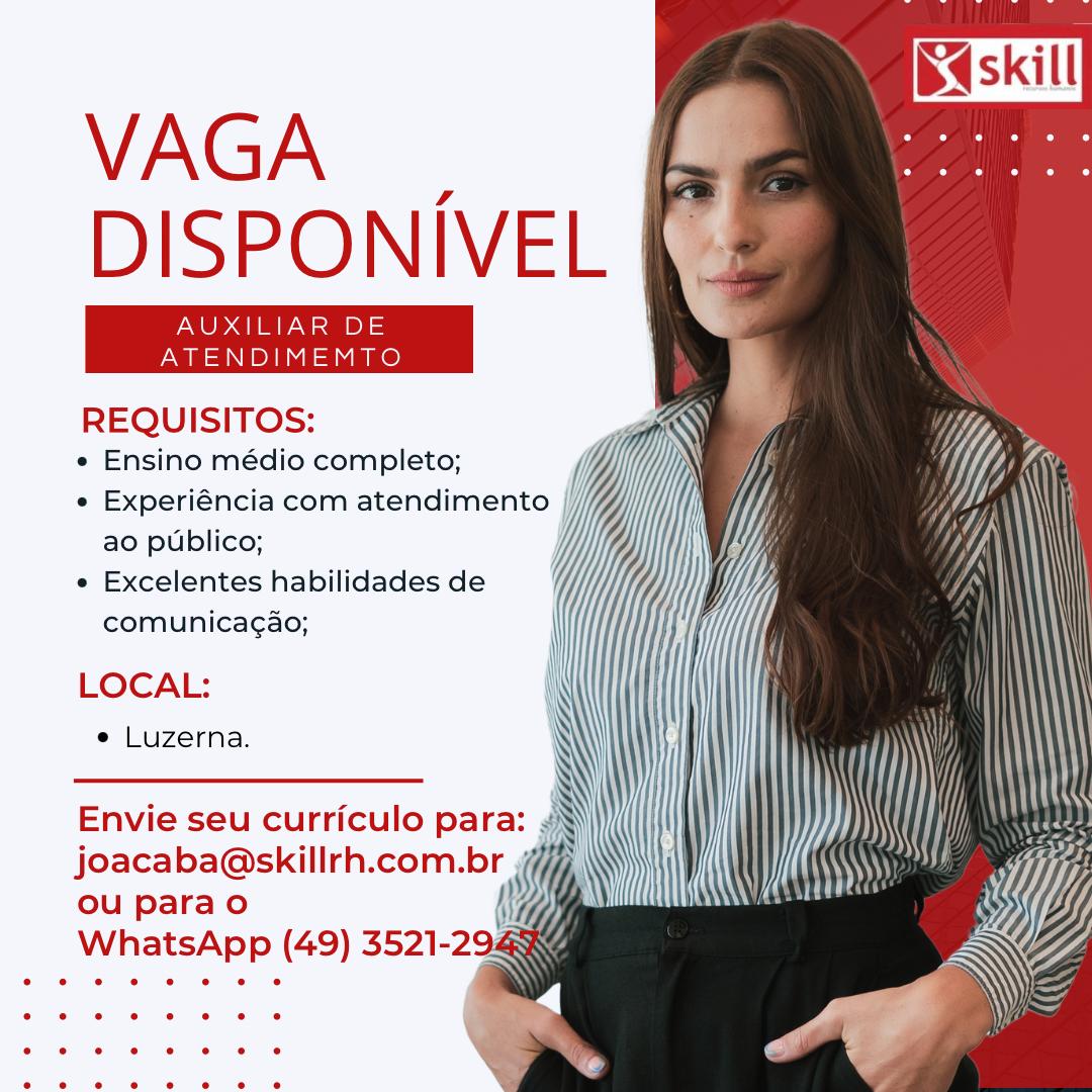 AUXILIAR DE ATENDIMENTO