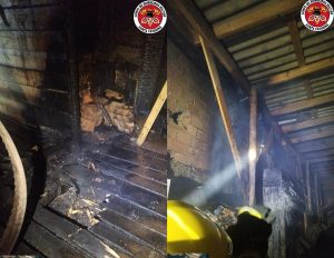 Bombeiros controlam princípio de incêndio em madeireira em Campos Novos