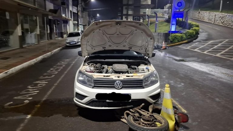 Motorista é preso por conduzir veículo embriagado e causar acidente em Herval d’Oeste