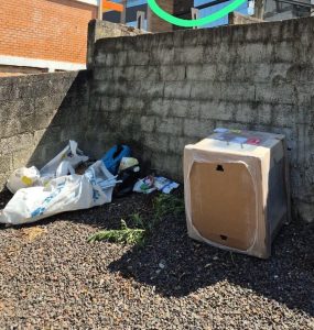 Polícia Militar recupera materiais furtados de obra no Centro de Joaçaba