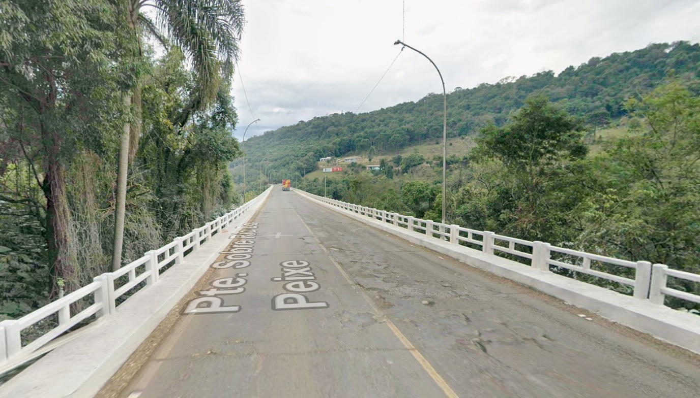 DNIT realiza manutenção na ponte Alfredo Ítalo Remor, na BR-282, por 30 dias