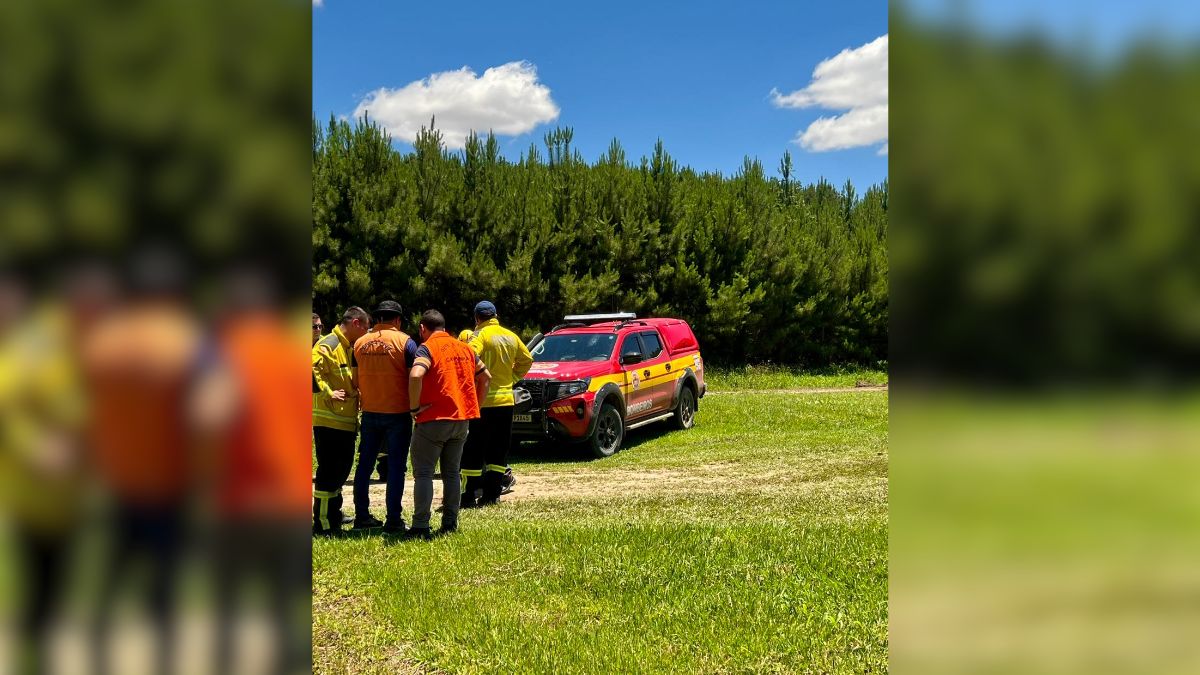Equipes fazem buscas por aeronave que teria caído em Canoinhas