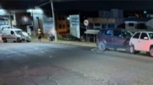 Motorista embriagado causa engavetamento em Caçador
