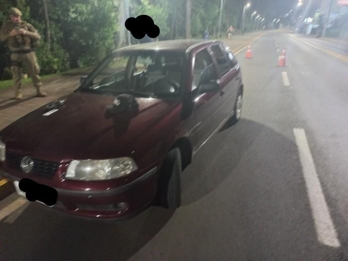 PM prende motorista por embriaguez e tráfico durante Operação Lei Seca em Joaçaba