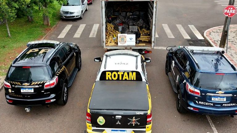 Polícia intercepta seis toneladas de drogas em caminhão de leite