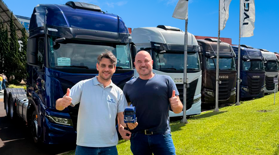 Cliente da Carboni IVECO é o grande vencedor do sorteio nacional do Consórcio IVECO na campanha “Nossa História, Sua Conquista”