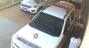 Policial Militar salva vida de bebê de 45 dias engasgada em Luzerna