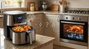 Air Fryer x Forno a Gás: O duelo da economia na cozinha