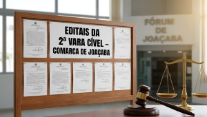 Veja os Editais da 2ª Vara Cível da Comarca de Joaçaba