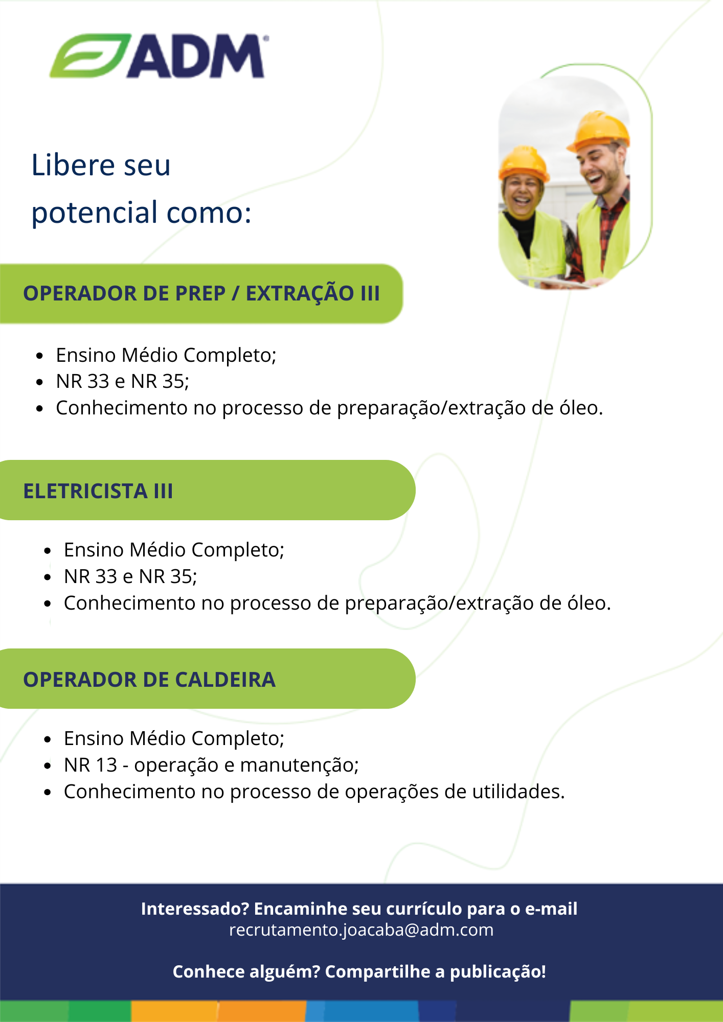 OPORTUNIDADE – ADM DO BRASIL