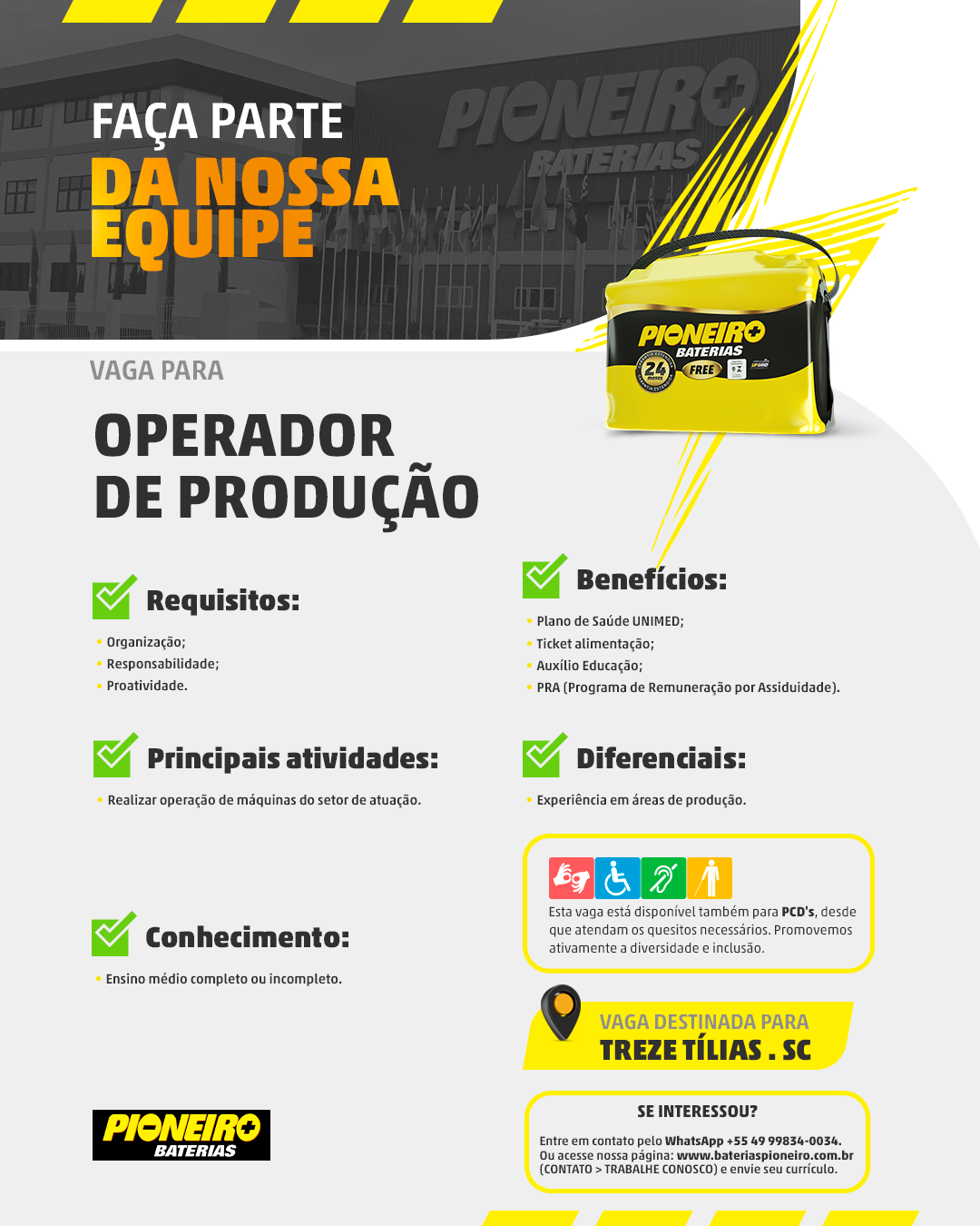 Operador de Produção
