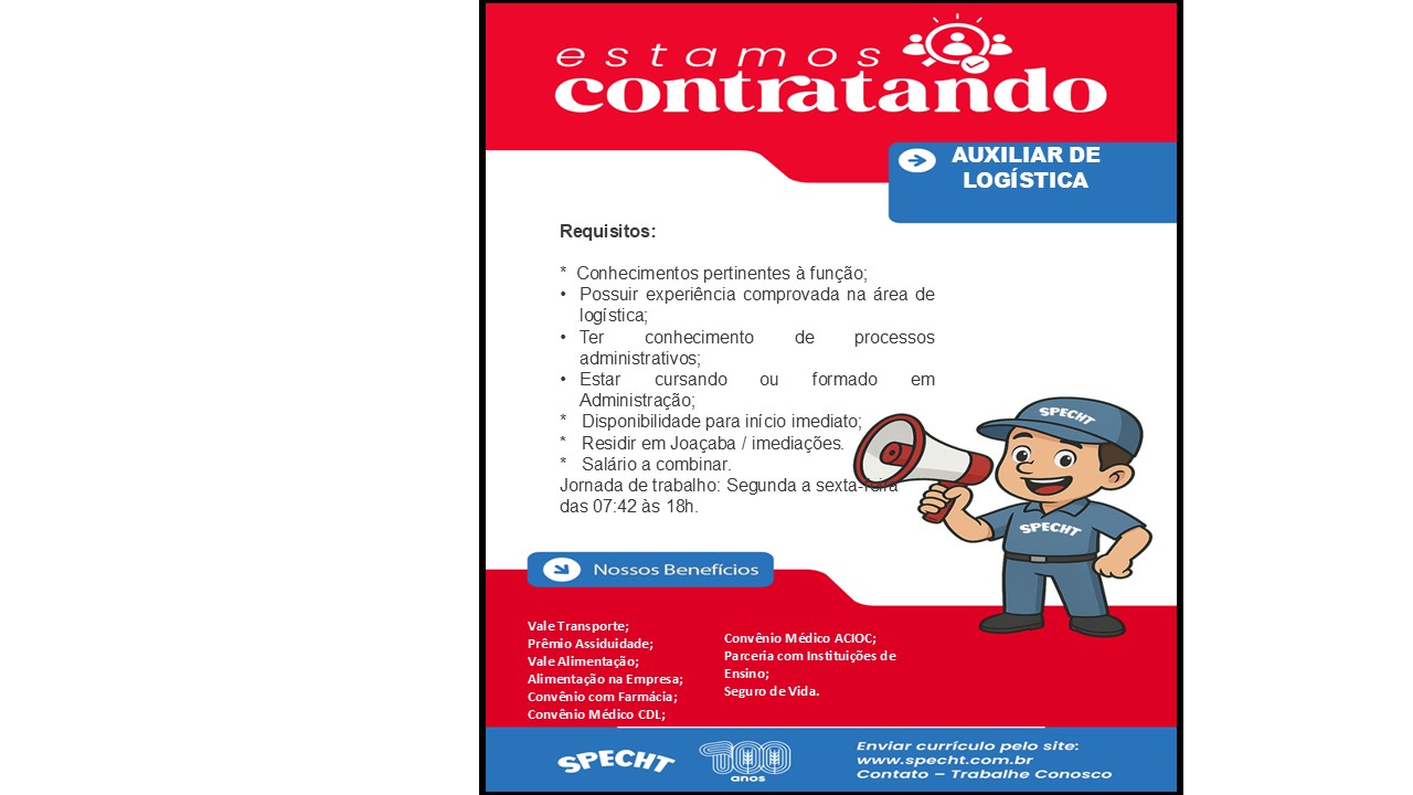 Auxiliar de logística