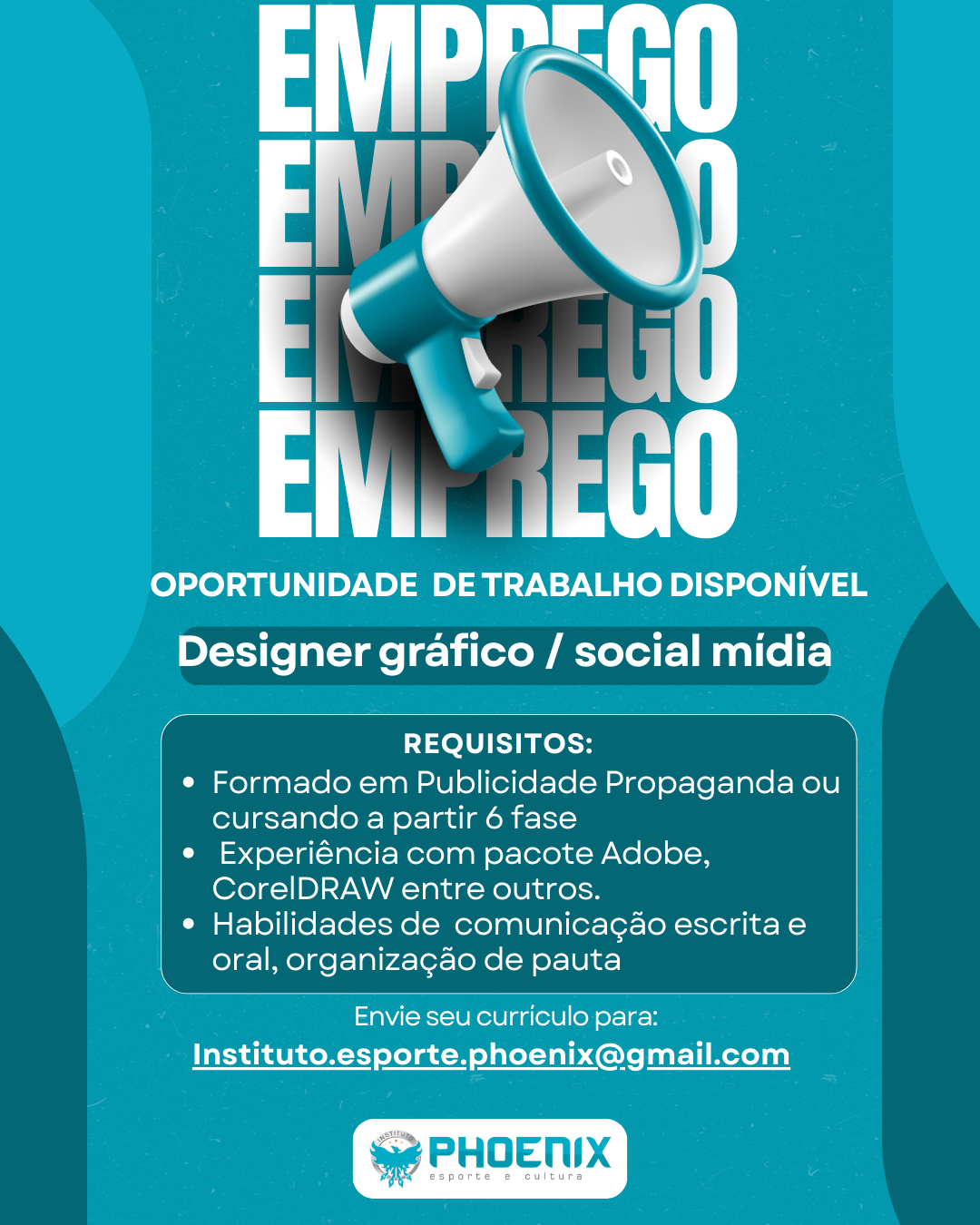 Designer gráfico / social mídia