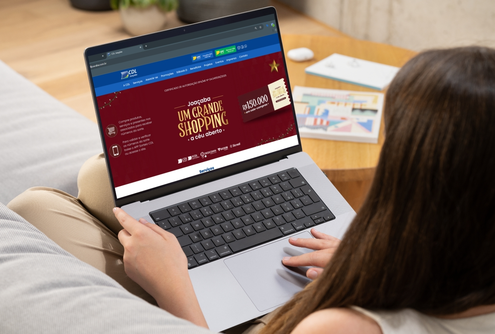 Campanha da CDL de Joaçaba, que vai sortear R$ 150 mil, movimenta o comércio