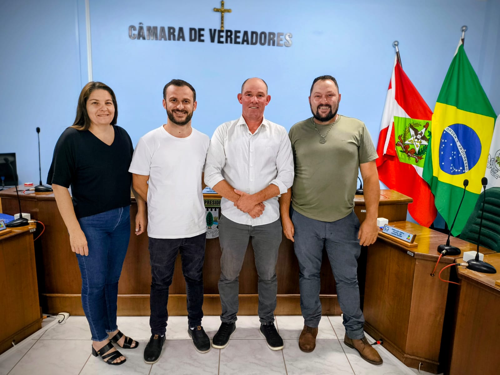 Definida nova mesa diretora da Câmara de Herval d’Oeste