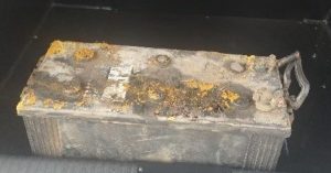 PM recupera bateria furtada de caminhão em Campos Novos