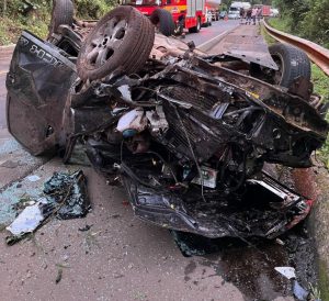 Jovem morre e outras duas pessoas ficam feridas após acidente em Joaçaba