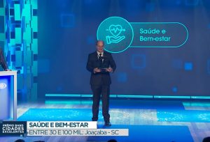 Joaçaba é destaque nacional em saúde e bem-estar no Prêmio Band Cidades Excelentes 2025