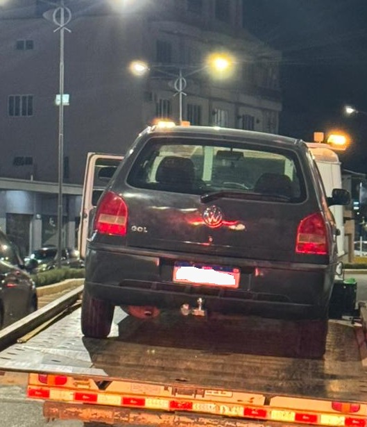 Motorista sem habilitação é flagrado ao volante em Campos Novos