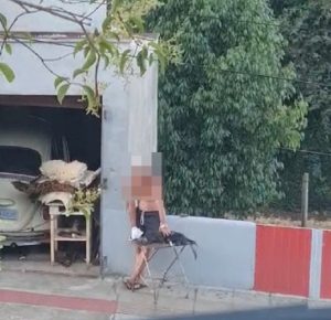 Flagrante de maus-tratos a urubu em Luzerna gera revolta e mobiliza Polícia Ambiental