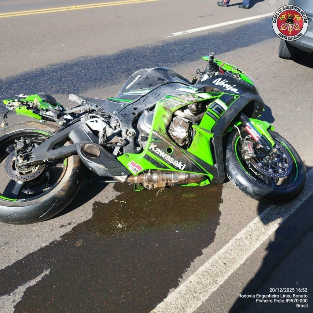 Sábado é marcado por dois acidentes com mortes no Oeste de Santa Catarina