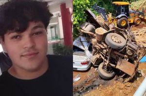 Jovem que morreu atingido por caminhão se formaria nos próximos dias