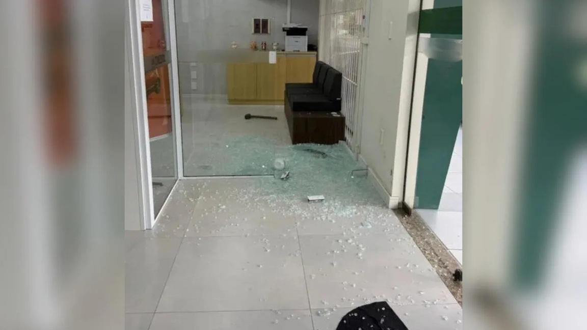 Assalto a banco tem funcionários rendidos em Santa Catarina