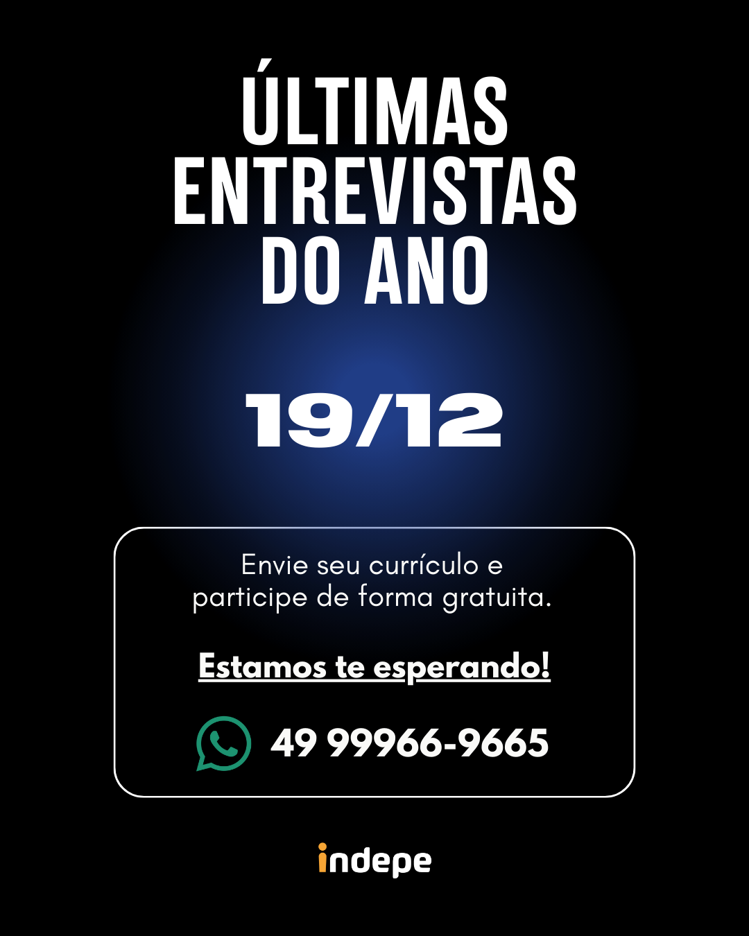 ÚLTIMAS ENTREVISTAS DO ANO