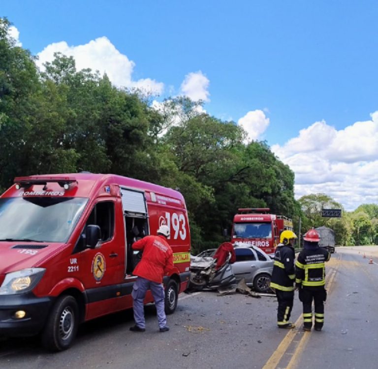 Grave acidente na BR-153 deixa uma pessoa morta em Irani