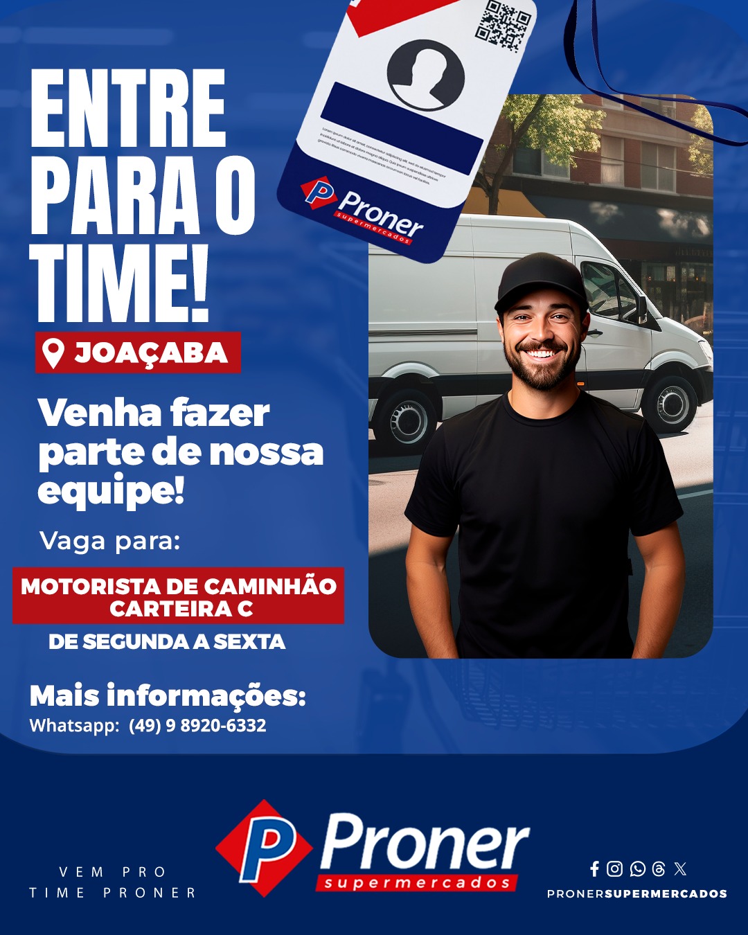 MOTORISTA DE CAMINHÃO