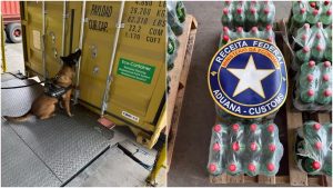 Receita Federal localiza cocaína diluída em garrafas de refrigerante em SC