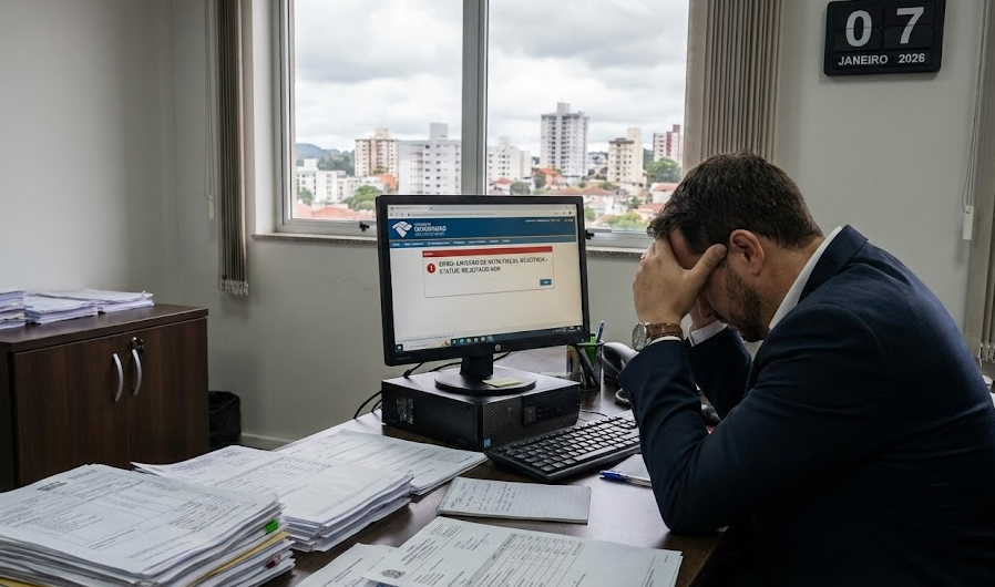 Semana de caos: Falha na emissão de notas persiste desde o início do ano e revolta empresários em Joaçaba