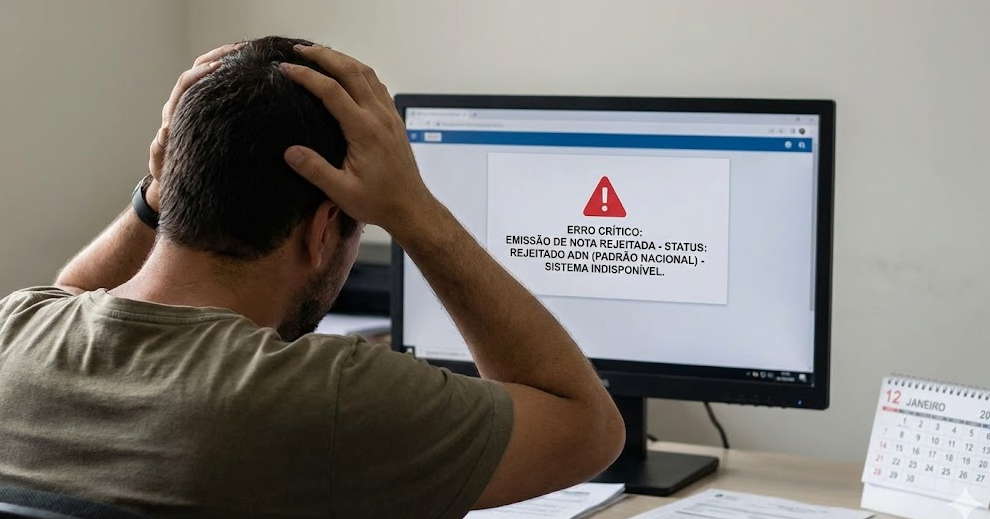 Emissão de notas fiscais: Entenda a instabilidade nacional e por que algumas cidades conseguiram manter o serviço enquanto Joaçaba enfrenta travamento