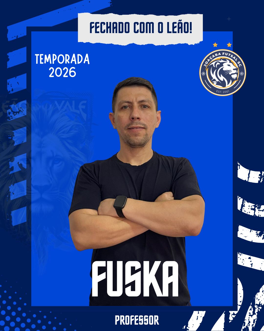 Joaçaba Futsal contrata Fuska para núcleos de iniciação